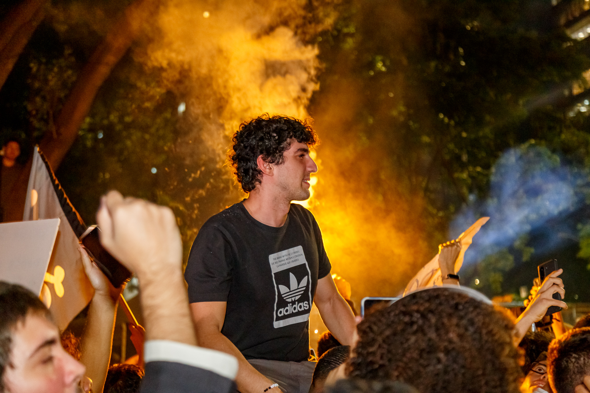 Matheus Campinas em ativismo político